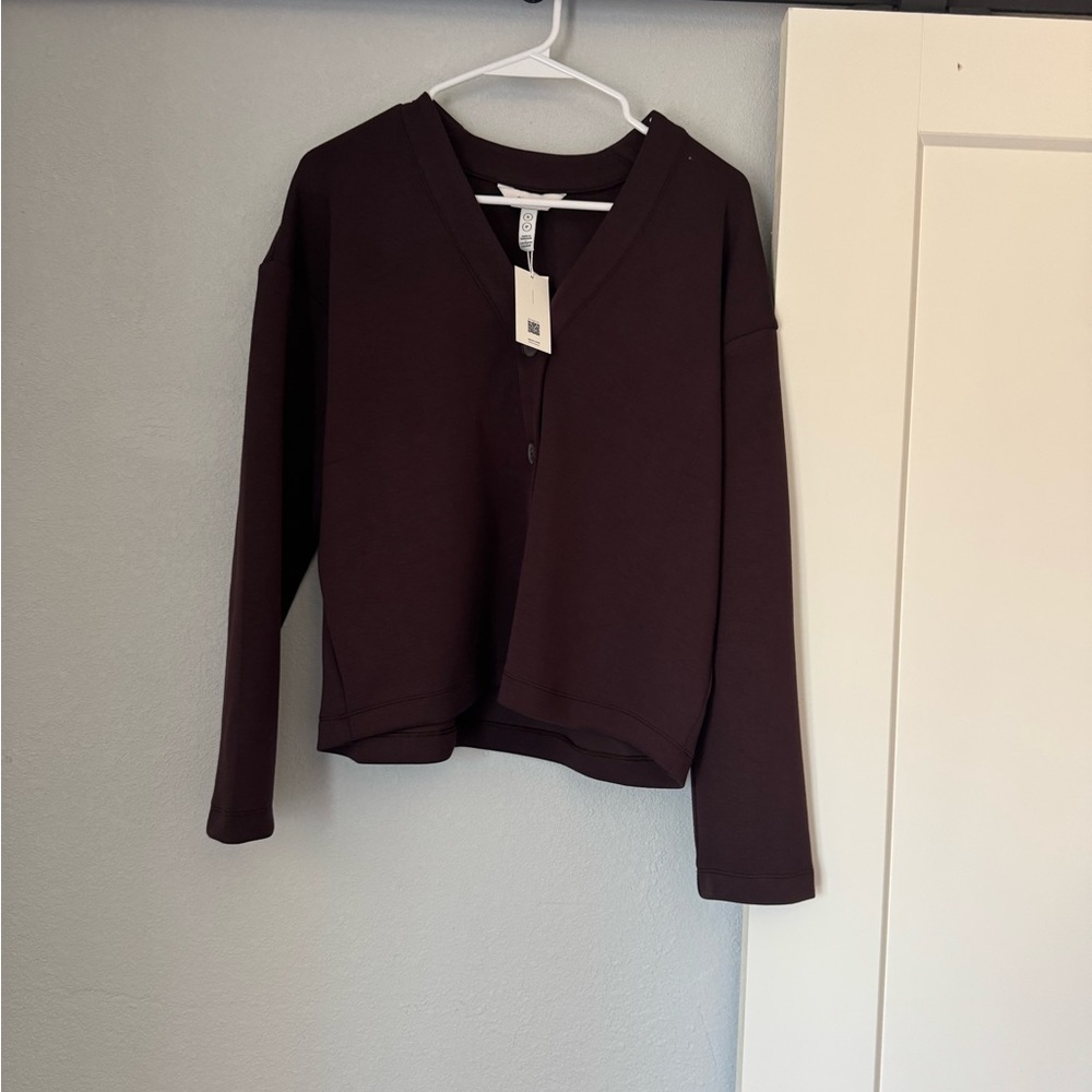 Women's V-Neck Long Sleeve Top - Black